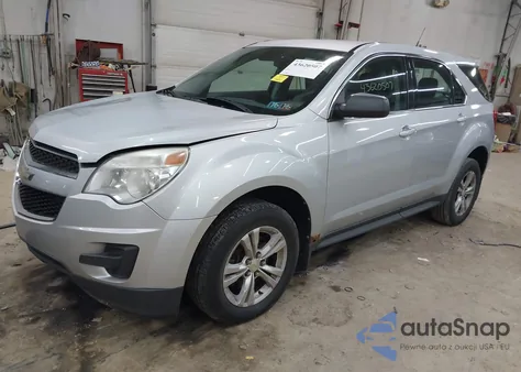2012 Chevrolet Equinox Ls из США, поврежденный, VIN 2GNFLCEK3C6123341